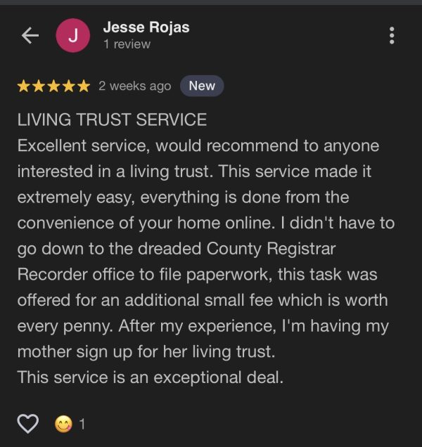 Happy Customer Review